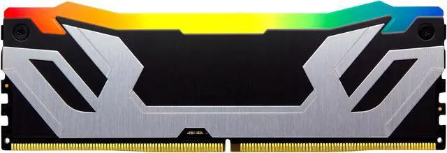 Alt view image 10 of 11 - Kingston FURY Renegade RAM Module - 24 GB - RGB - DDR5-8400/PC5-67200 DDR5 SDRAM - 8400 MHz Single-rank Memory - CL40 - 1.45 V - On-die ECC - Unbuffered - 288-pin - DIMM - Lifetime Warranty