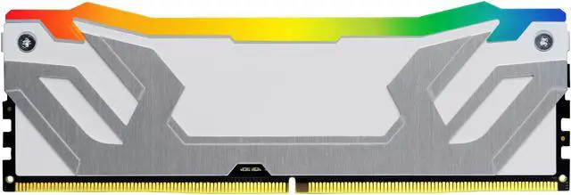Alt view image 14 of 15 - Kingston FURY Renegade RAM Module - 24 GB - RGB - DDR5-8400/PC5-67200 DDR5 SDRAM - 8400 MHz Single-rank Memory - CL40 - 1.45 V - On-die ECC - Unbuffered - 288-pin - DIMM - Lifetime Warranty