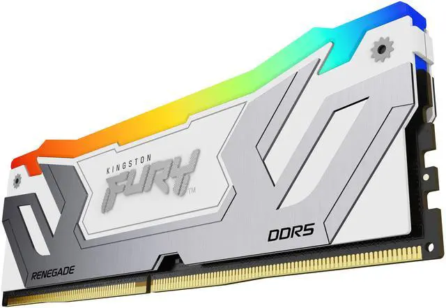 Alt view image 9 of 10 - Kingston Fury Renegade 48GB (2 x 24GB) 288-Pin PC RAM DDR5 8400 (PC5 67200) Desktop Memory Model KF584CU40RWAK2-48