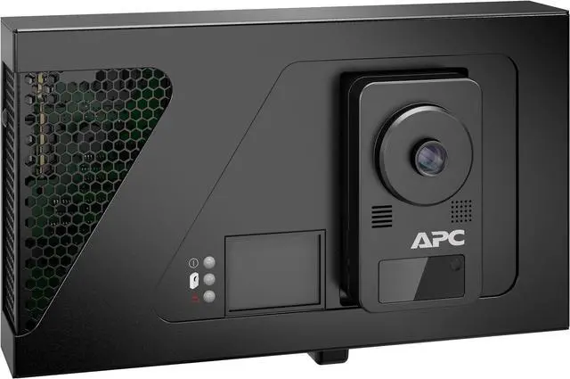 Alt view image 14 of 19 - apc netbotz, nbwl0755, wall mount network room monitor 755 rack accessory