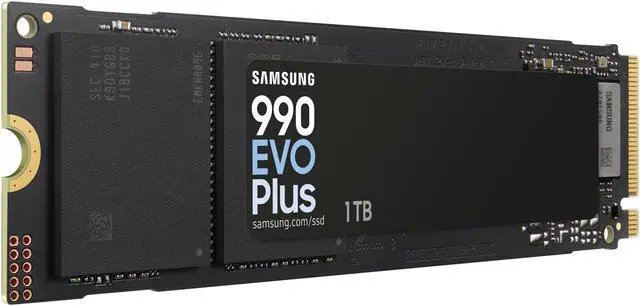 Alt view image 4 of 8 - Samsung SSD 990 EVO Plus MZ-V9S1T0 - 1 TB - M.2 2280 - PCIe 5.0 x2 NVMe