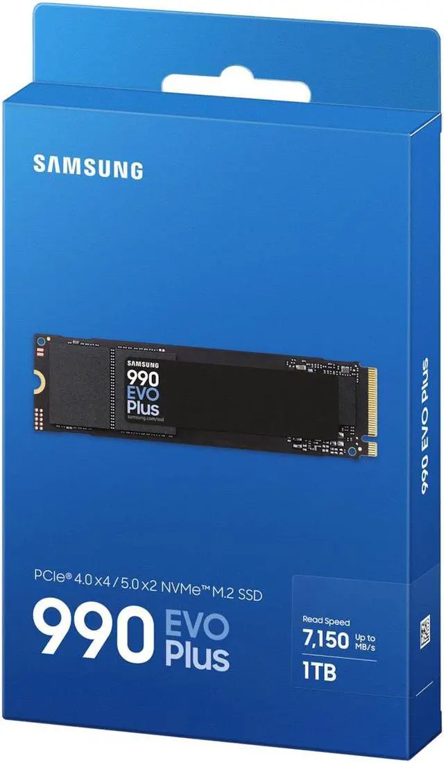 Alt view image 7 of 8 - Samsung SSD 990 EVO Plus MZ-V9S1T0 - 1 TB - M.2 2280 - PCIe 5.0 x2 NVMe