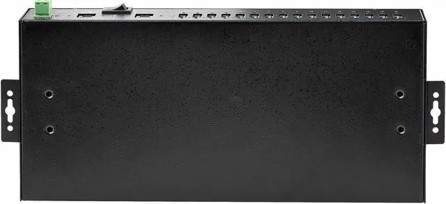 Alt view image 12 of 20 - StarTech 16-Port Industrial USB 5Gbps Hub wPower Adapter S5G16AINDS-USB-A-HUB