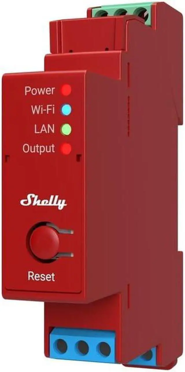 Alt view image 8 of 8 - Shelly Pro Dimmer 1PM | Wi-Fi, LAN & Bluetooth 1-Channel Smart Dimmer with Power Metering | Home Automation | DIN Rail | Compatible with Alexa & Google Home | iOS Android App (Pro Dimmer 1PM)