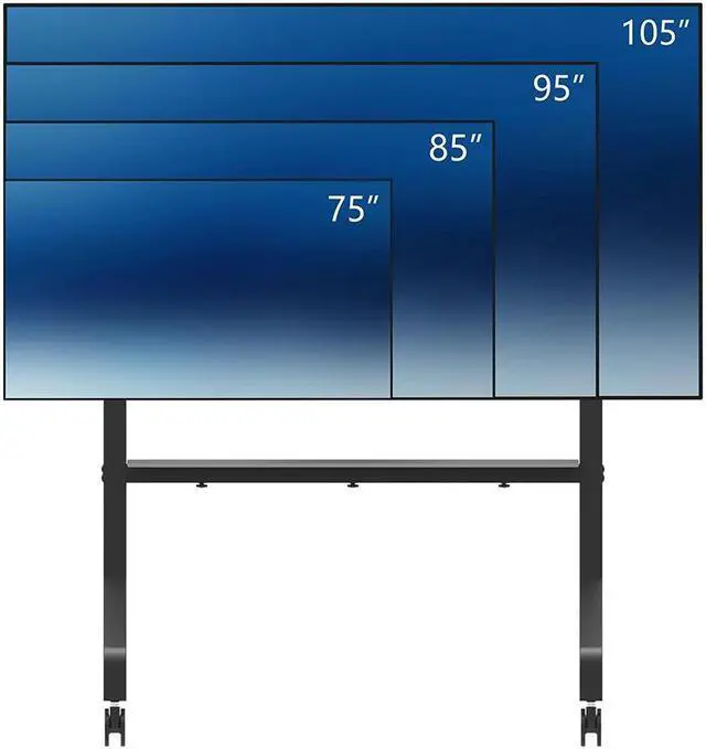 Alt view image 3 of 8 - MOVE GO XL MOBILE FLOOR STAND