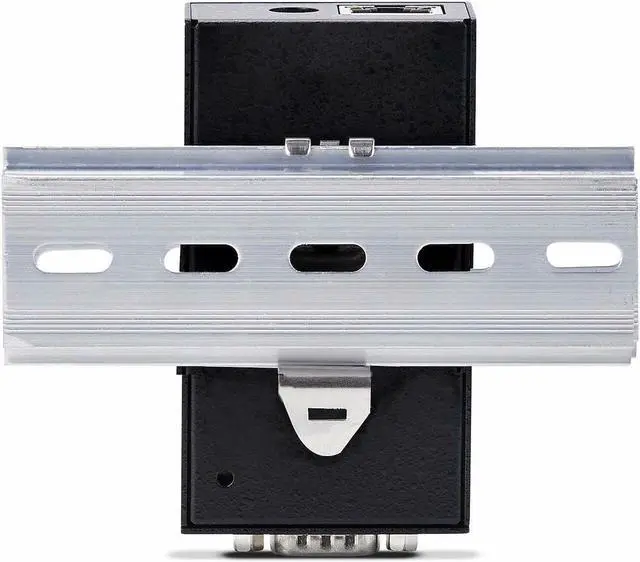 Alt view image 7 of 7 - StarTech 1-Port Serial to Ethernet Adapter -  IP Serial Device Server For Remote RS232 Devices - Wall/DIN Rail Mount - LAN To DB9 Converter  I13-SERIAL-ETHERNET