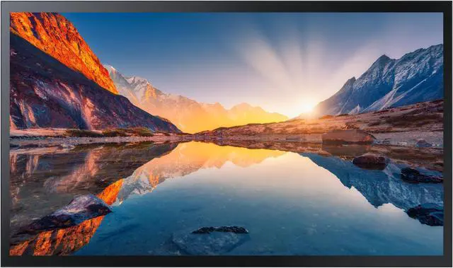 Alt view image 2 of 7 - Samsung QM55B-T - 55" Diagonal Class QMB Series LED-backlit LCD display - digital signage - with touchscreen - Tizen OS