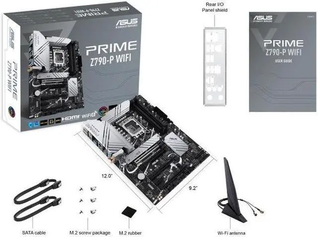 Alt view image 8 of 8 - ASUS Mainboard PRIME Z790-P - ATX - LGA 1700 - Intel Z790-P