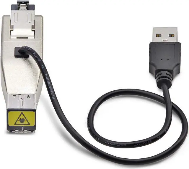 Alt view image 4 of 6 - StarTech.com Gigabit Fiber to RJ45 Ethernet Media Converter, Micro Mini - fiber media converter - 1GbE - TAA Compliant