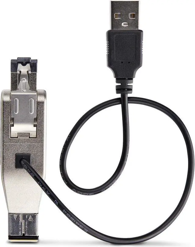Alt view image 5 of 6 - StarTech.com Gigabit Fiber to RJ45 Ethernet Media Converter, Micro Mini - fiber media converter - 1GbE - TAA Compliant