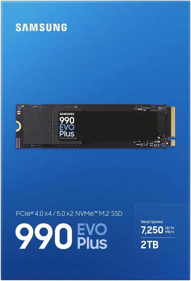 Alt view image 8 of 11 - Samsung SSD 990 EVO Plus M.2 Solid State Drive 4TB