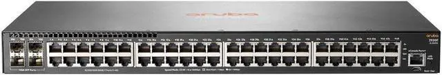 Alt view image 4 of 5 - Hewlett Packard Enterprise Aruba 2930F 48G 4SFP Managed L3 Gigabit Ethernet (10/100/1000) 1U Grey
