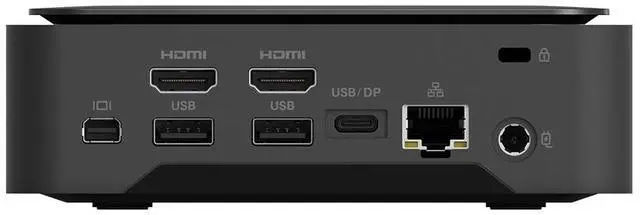 Alt view image 8 of 9 - Gigabyte AMD Ryzen 5 5500U 2.1GHz Barebone PC Workstation - Black