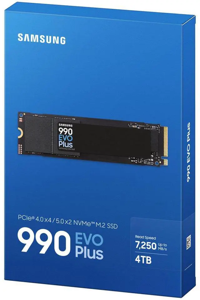 Alt view image 10 of 11 - Samsung SSD 990 EVO Plus M.2 Solid State Drive 2TB