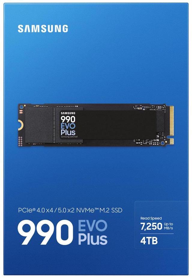 Alt view image 8 of 11 - Samsung SSD 990 EVO Plus M.2 Solid State Drive 2TB