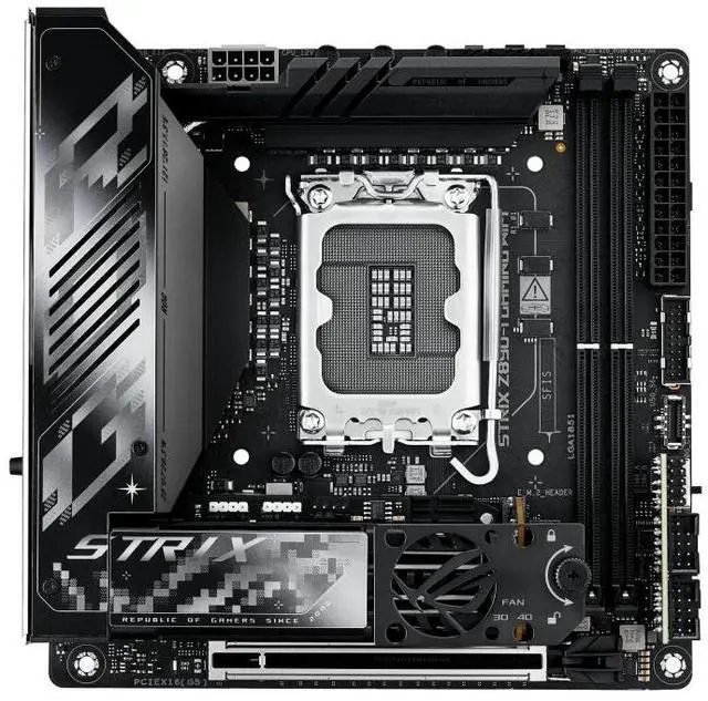 Main image of ASUS ROG STRIX Z890-I GAMING WIFI - Motherboard - mini ITX - LGA1851 Socket - Z890 Chipset - USB4, USB-C 3.2 Gen 2x2, US
