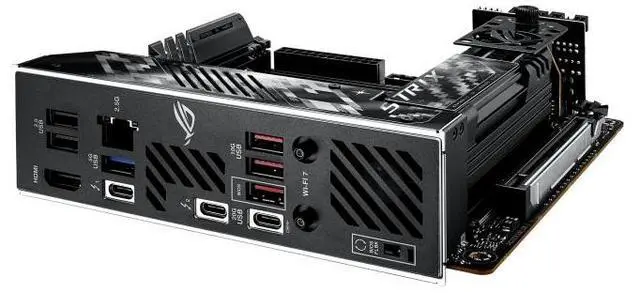 Alt view image 7 of 7 - ASUS ROG STRIX Z890-I GAMING WIFI - Motherboard - mini ITX - LGA1851 Socket - Z890 Chipset - USB4, USB-C 3.2 Gen 2x2, US