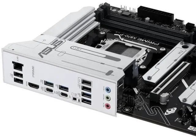 Alt view image 7 of 7 - ASUS PRIME X870-P - Motherboard - ATX - Socket AM5 - AMD X870 Chipset - USB4, USB 3.2 Gen 2, USB-C 3.2 Gen2, USB 3.2 Gen