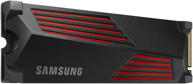 Alt view image 5 of 9 - SAMSUNG 990 PRO w/ Heatsink Gaming Package M.2 2280 1TB PCI-Express Gen 4.0 x4, NVMe 2.0 V7 V-NAND 3bit MLC Internal Solid State Drive (SSD) MZ-V9P1T0GW