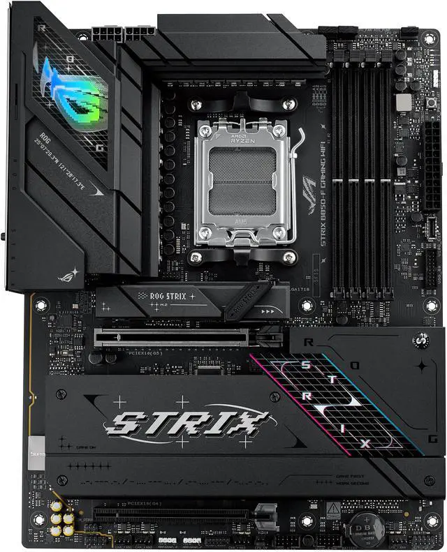 Main image of ASUS ROG STRIX B850-F GAMING WIFI - Motherboard - ATX - Socket AM5 - AMD B850 Chipset - USB-C 3.2 Gen 2x2, USB-C 3.2 Gen