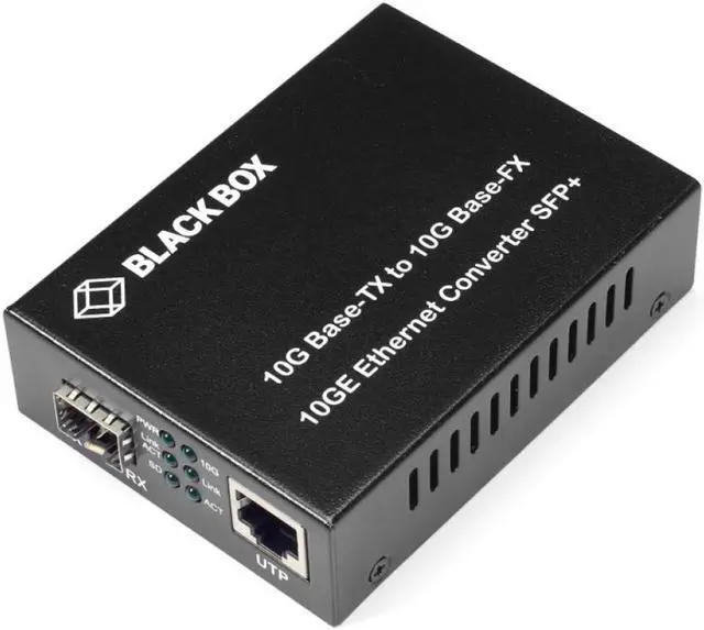 Alt view image 2 of 14 - Black Box LGC220A, Copper to Fiber Media Converter