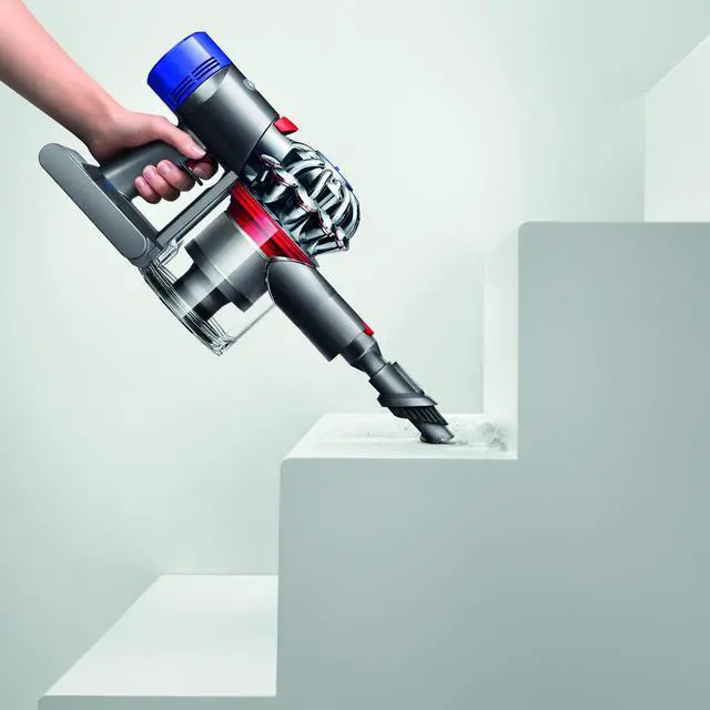 Alt view image 3 of 5 - Dyson V8 Motorhead Extra Cordless Vacuum | Blue