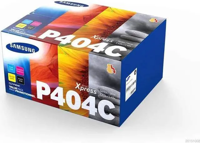 Main image of HP SU365A Samsung CLT-P404C 4-pack Toner Cartridges Black/Cyan/Magenta/Yellow