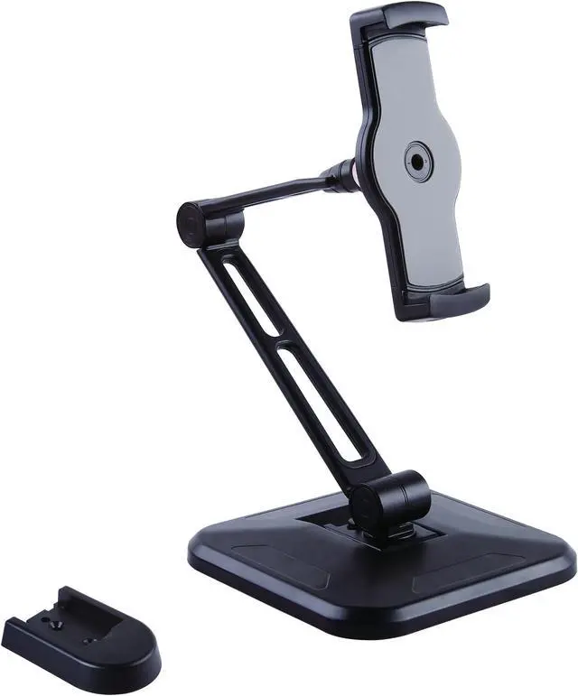 Alt view image 6 of 8 - StarTech ARMTBLTDT Universal Tablet Desk Stand - Wall Mountable - Adjustable Arm (Wall Plate, Stand Base, Knob, Base Cover) For Tablet - Screen Size: 4.7 Inch -12.9 Inch - Wall-Mountable