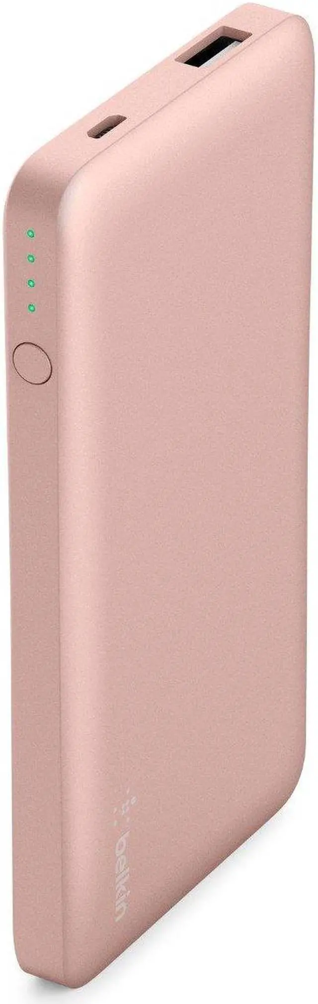 Main image of BELKIN Rose Gold 5000 mAh Pocket Power 5K Power Bank (aka Portable Charger) F7U019BTC00