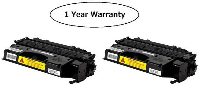 Main image of Search4Toner Compatible Replacement HP CE505X, 05X, 2PK, P2050, P2055, Lower Cost Alternative to Name Brand, Overall Defect Rates Less Than 1%, 100% Satisfaction Guaranteed