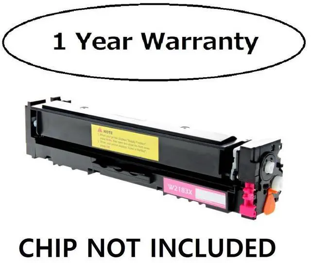 Main image of Search4Toner Compatible Replacement for HP W2183X, 218X Magenta CHIP NOT INCLUDED Color LJ Pro 3201dw 3301cdw 3301fdw 3301sdw, Lower Cost Alternative to Name Brand, Overall Defect Rates Less Than 1%