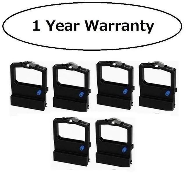 Main image of Search4Toner Compatible Replacement for Oki Okidata Microline 520 521 590 591 592 52106001 52107001 Printer Ribbon Black 6PK, Lower Cost Alternative to Name Brand, Overall Defect Rates Less Than 1%