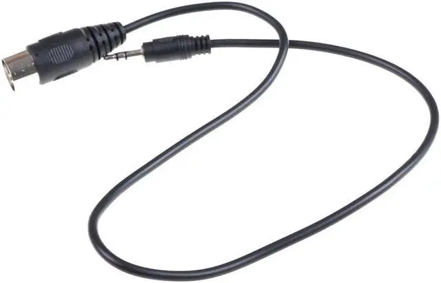 Alt view image 3 of 6 - 1pc 0.5m 5P Din MIDI Male Plug to 3.5mm 1/8in TRS Stereo Male Audio Cable For CD Player MP3 Smartphone
