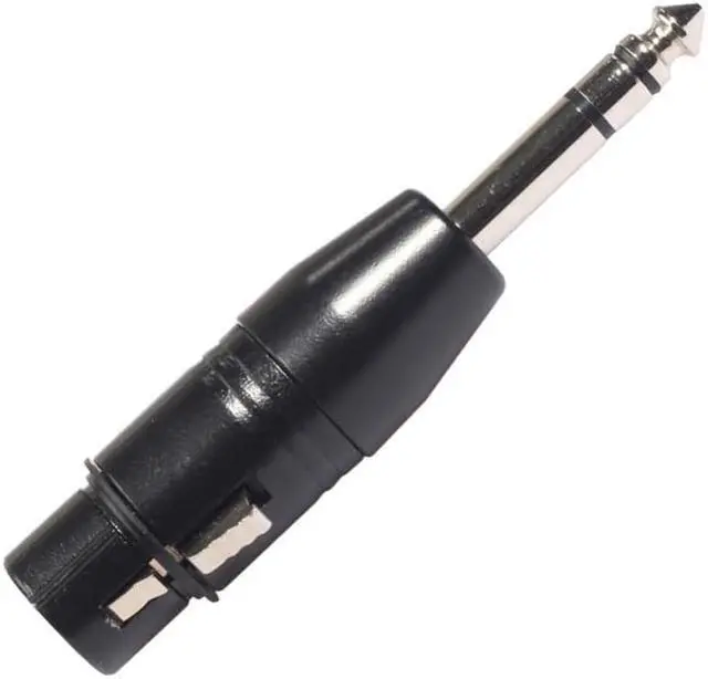 Alt view image 4 of 6 - 1/4" TRS To XLR 3P Female Adapter Stereo Jack Adapter Microphone Adapter (1pcs)