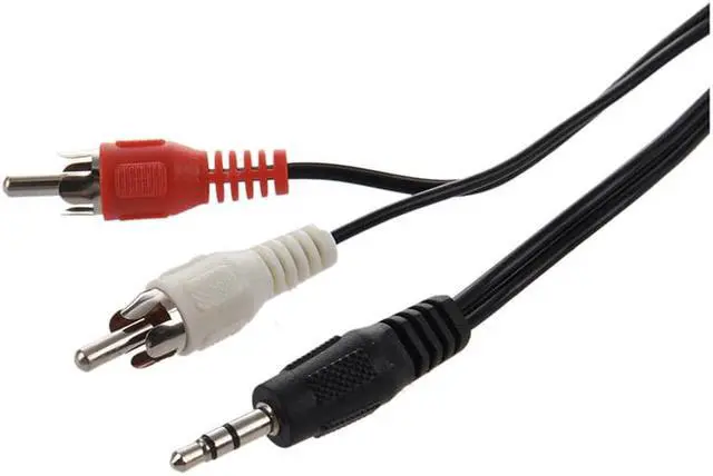 Alt view image 3 of 3 - 1.5m TRS to RCA Stereo Audio Cable 3.5mm to L/R (1pcs)