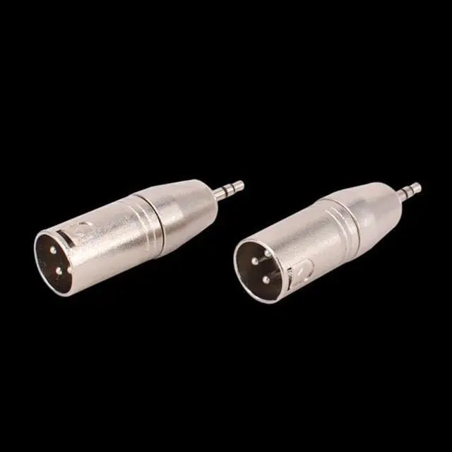 Alt view image 4 of 6 - 3.5mm Jack Male To XLR 3 Pin Male Stereo Plug Shielded Microphone Mic Cable TRS Cable Adapter (1pcs)