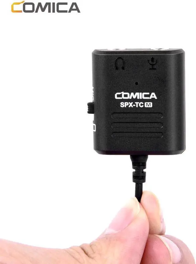 Alt view image 3 of 6 - Comica SPX TC 3.5MM(TRS/TRRS)to Type C/USB C Dual Jack Splitter Microphone Audio Adapter Cable for Huawei Samsung HTC Smartphone (1pcs)