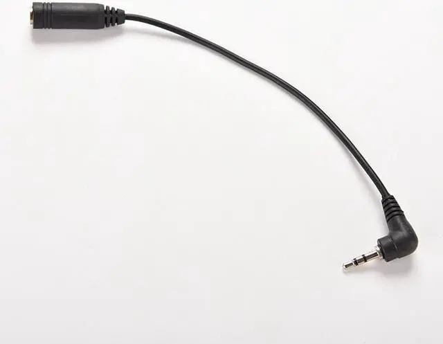 Alt view image 3 of 6 - 1pc 15.5cm Length 2.5mm Right Angle Male Plug To 3.5mm Female Jack Stereo AUX Audio TRS Socket DC Power Adapter Converter Cable