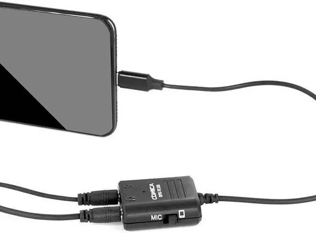 Alt view image 4 of 6 - COMICA SPX TC Multi Functional TRS TRRS 3.5mm Microphone to USB TYPE C Audio Cable Adapter for Huawei Samsung HTC Smartphones (1pcs)