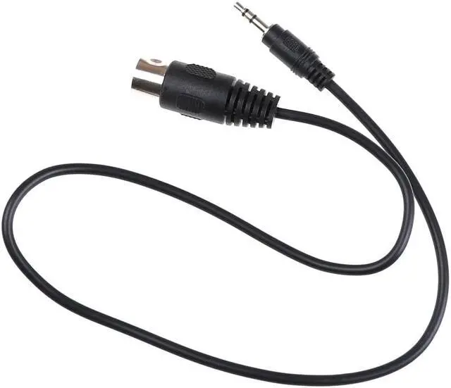Main image of 1pc 0.5m 5P Din MIDI Male Plug to 3.5mm 1/8in TRS Stereo Male Audio Cable For CD Player MP3 Smartphone