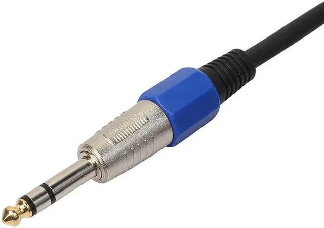 Alt view image 4 of 6 - Male XLR to 6.35mm Stereo Jack Cable 0.3m/0.5m/1m XLR Audio Cable Active Powered Speaker cable Lead TRS Balanced Audio Cable (1pcs)