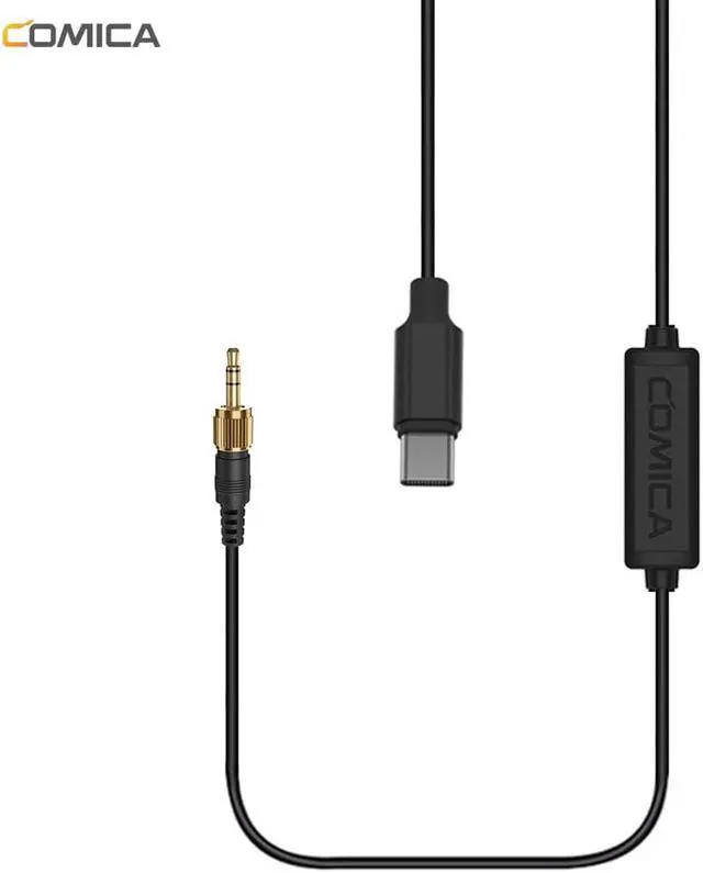 Main image of COMICA CVM DL SPX(UC) 3.5mm TRS to USB Type C Mic Adapter for COMICA WM100/200/300 Wireless Microphone for USB C Smartphones (1pcs)