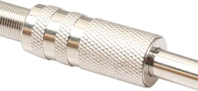 Alt view image 6 of 6 - 5 Pieces Monaural Microphone Electric Guitar 1/4inch TRS Adapters Silver