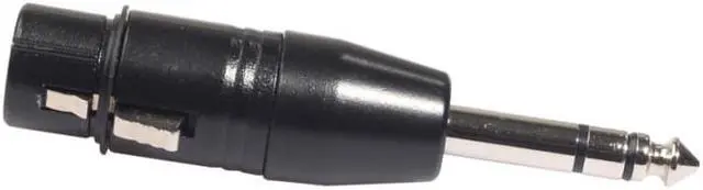 Alt view image 5 of 6 - 1/4" TRS To XLR 3P Female Adapter Stereo Jack Adapter Microphone Adapter (1pcs)