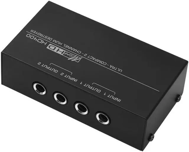 Main image of Ultra compact Hum Destroyer 2 channel Hum Eliminator Noise Filter with 1/4 Inch TRS Inputs Outputs Electronic Music Instrument (1pcs)