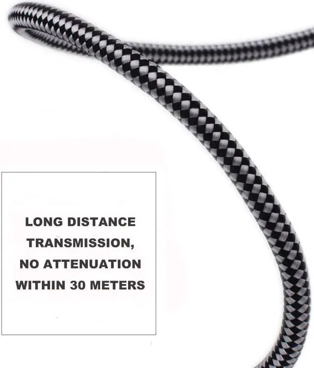 Alt view image 3 of 3 - Hifi Audio Cable Mini jack 3.5 to Angled 6.35mm 1/4" Stereo Earphone PC MP3 6.3 TRS Jack Cable (1pcs)