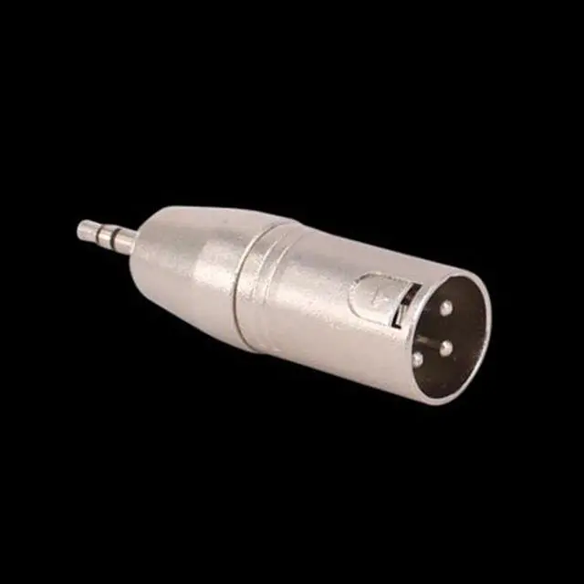 Alt view image 2 of 6 - 3.5mm Jack Male To XLR 3 Pin Male Stereo Plug Shielded Microphone Mic Cable TRS Cable Adapter (1pcs)