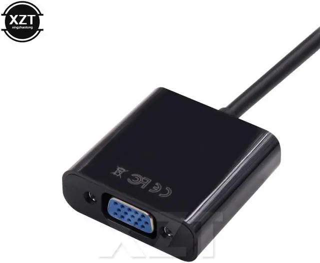 Alt view image 3 of 4 - 20CM HD 1080P DVI-D to VGA Adapter 24+1 25Pin Male to 15Pin Female  Video Cable for PC HDTV Monitor DVD TV Box Projector PS3