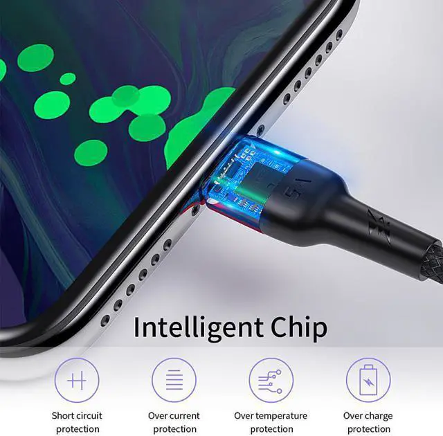 Alt view image 5 of 5 - Charging Cable Date Cable 5A USB Type-C Fast Charging Cable  USB Type C Cable USB-C Mole Phone Super Fast Charging