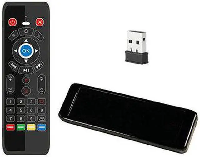 Alt view image 2 of 6 - Voice Remote  Fly Air Mouse ir learning  2.4G Wireless Mini Keyboard Touchpad Gyroscopefor Andriod Smart TV box